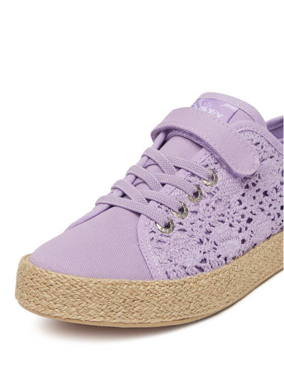 Roxy Roxy Espadryle CSS20547-01 Fioletowy