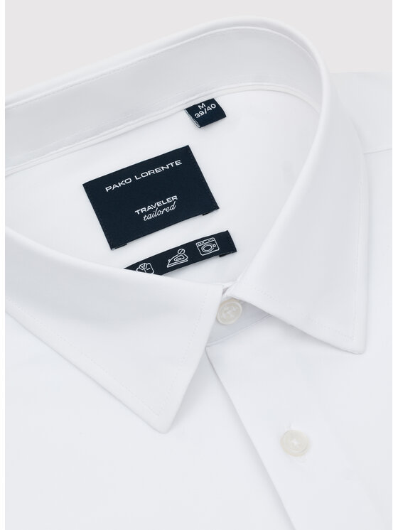 Pako Lorente Pako Lorente Koszula P26WF-1X-011 Biały Slim Fit