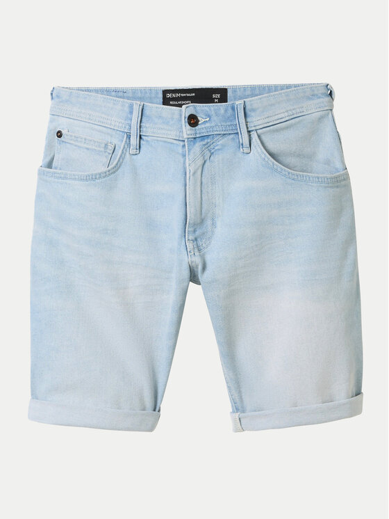 Tom Tailor Denim Tom Tailor Denim Džínsové šortky 1040209 Modrá Regular Fit