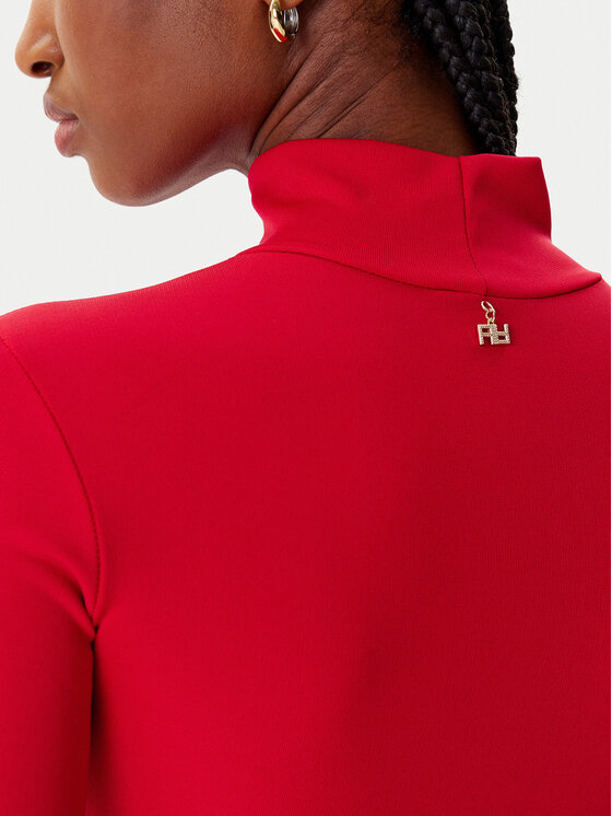 Artigli Artigli Kokteilinė suknelė ACAB003158 Raudona Regular Fit