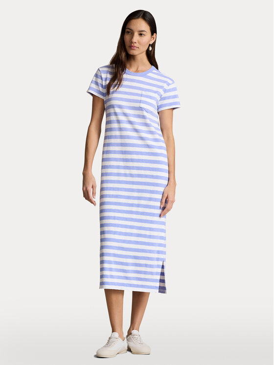 Polo Ralph Lauren Polo Ralph Lauren Rochie de zi 211935608001 Albastru Regular Fit