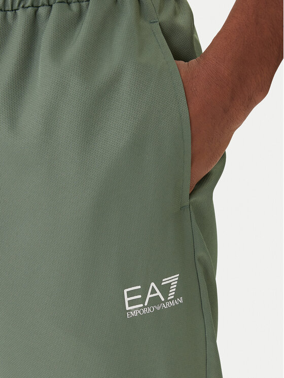 EA7 Emporio Armani EA7 Emporio Armani Trening 7M001530 AF16072 Verde Regular Fit