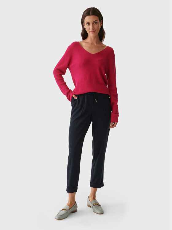 Pantaloni di tessuto Sani T2222.144 Blu scuro