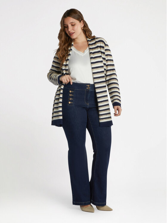 Fiorella Rubino Fiorella Rubino Jeans P568T004780N034 Blu Flare Fit