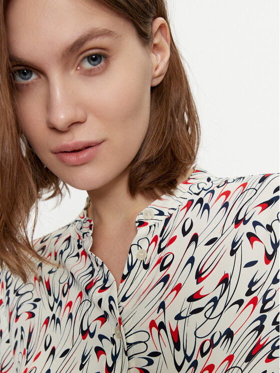 Tommy Hilfiger Tommy Hilfiger Camicia WW0WW42448 Écru Regular Fit