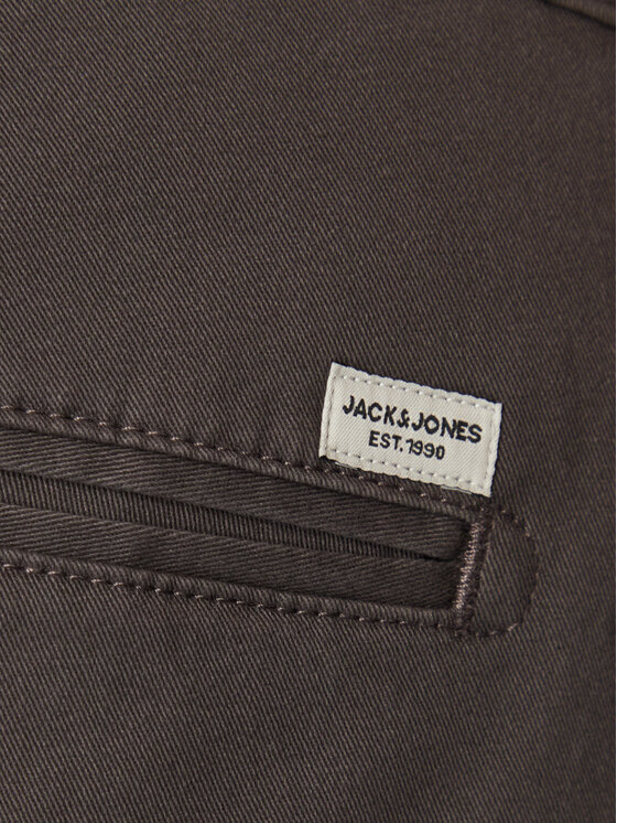 Jack & Jones Jack & Jones Chino kalhoty Kane 12275705 Černá Relaxed Fit