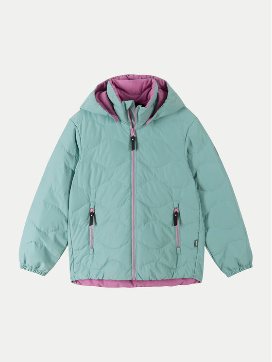 Reima Reima Pūkinė striukė Fossila 5100058B Žalia Regular Fit