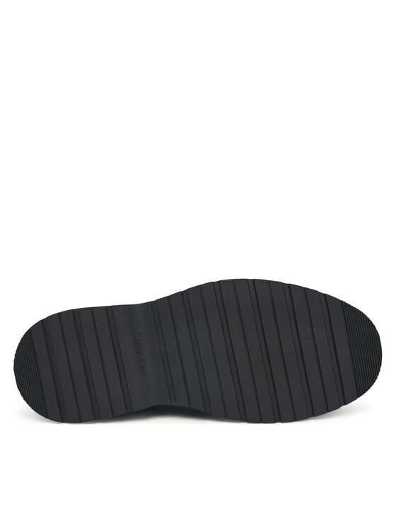 Calvin Klein Calvin Klein Členková obuv s elastickým prvkom Combat Ess Chelsea Boot Lth YM0YM01374 Čierna