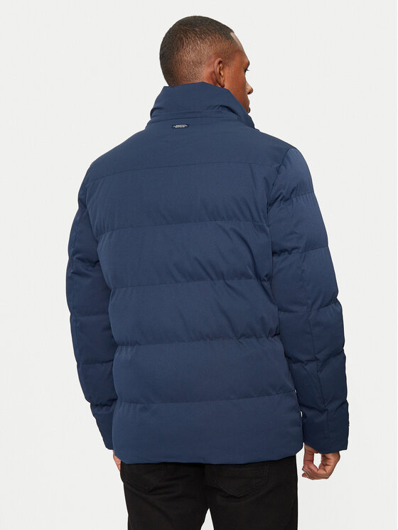 Blend Blend Télikabát 20717483 Sötétkék Regular Fit