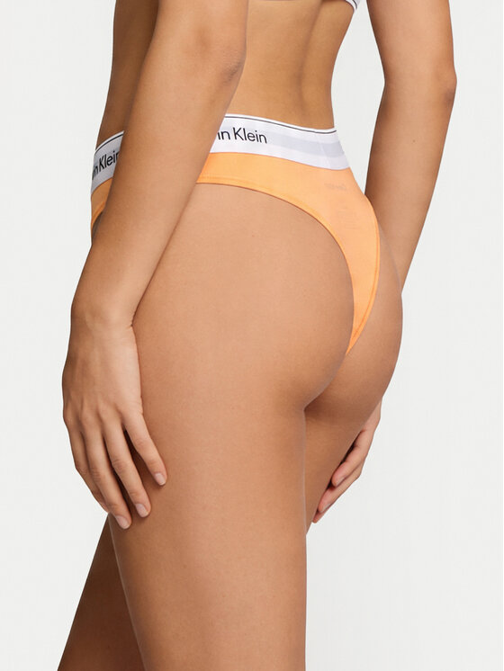 Calvin Klein Underwear Calvin Klein Underwear Braziliškos kelnaitės LV00QF8522 Šviesiai oranžinė
