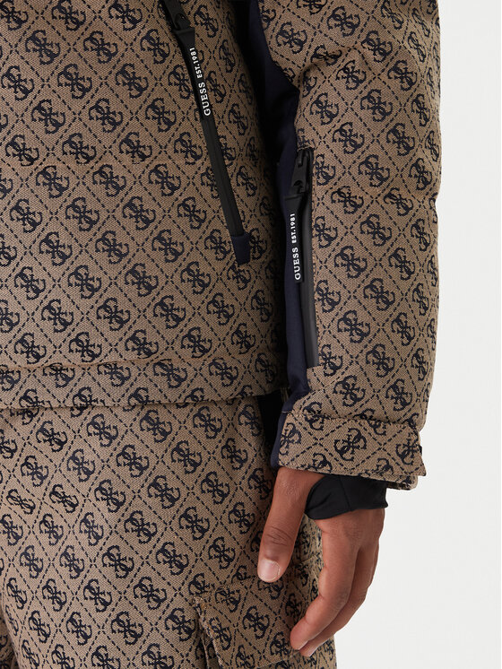 Guess Guess Лижна куртка M5BL0N WF182 Бежевий Regular Fit