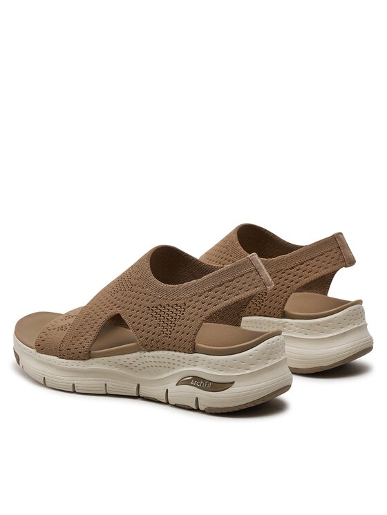 Skechers Skechers Sandały Arch Fit-Brightest Day 119458/MOC Brązowy
