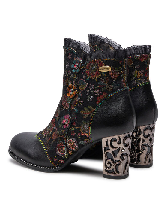Laura Vita Laura Vita Botki Ledao 14 Czarny