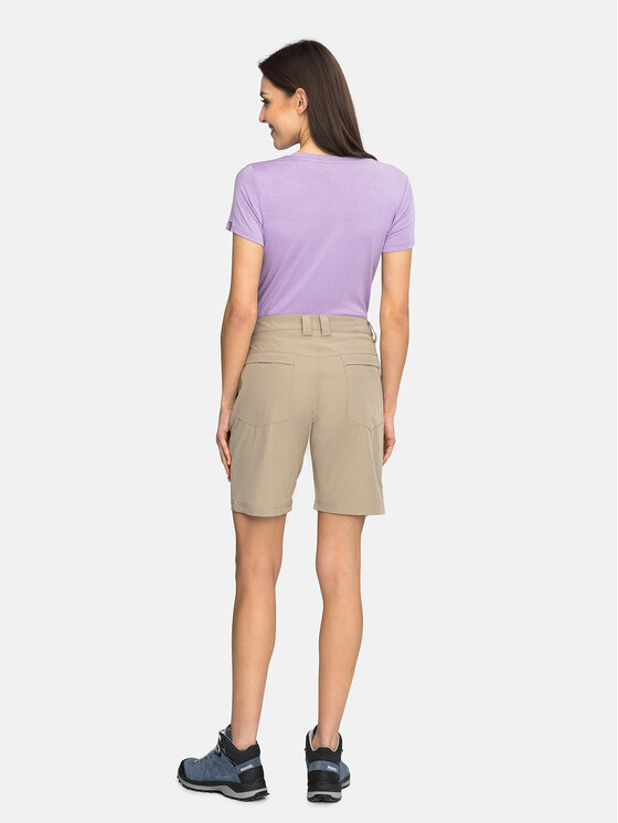 Viking Viking Szorty Sumatra Lady Beżowy Regular Fit