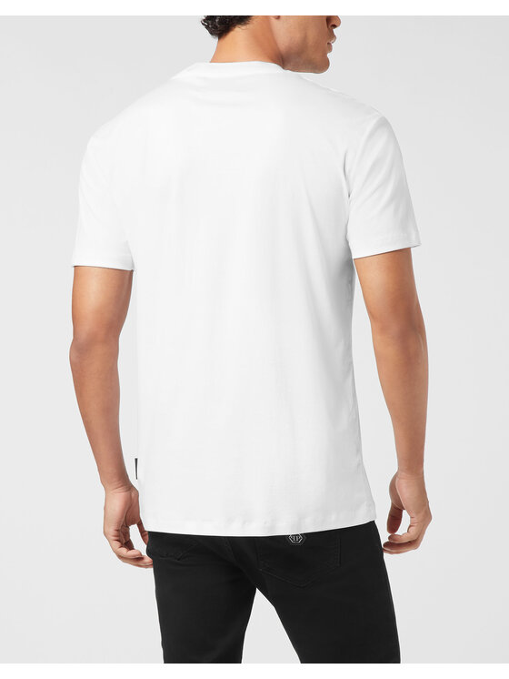 PHILIPP PLEIN PHILIPP PLEIN T-Shirt 26249 Bílá Regular Fit