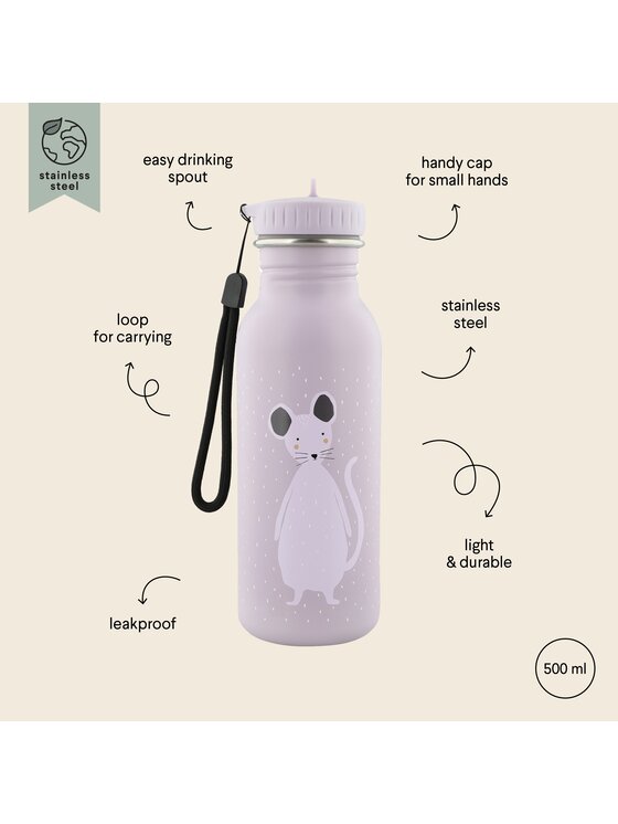 Trixie Baby Trixie Baby Bidon Butelka bidon 500 ml - Mysz Różowy