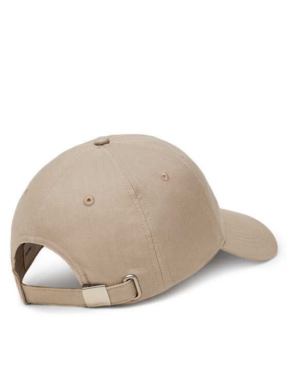 Calvin Klein Calvin Klein Czapka z daszkiem Emb Logo LV04D5024G Beżowy