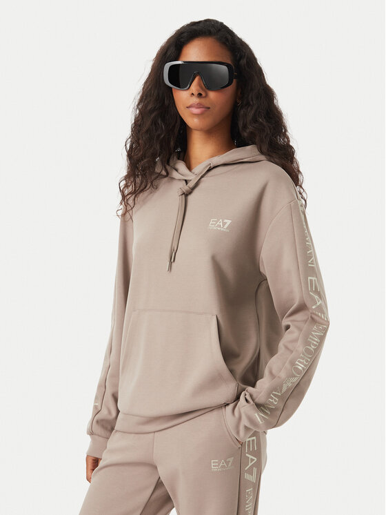 EA7 Emporio Armani EA7 Emporio Armani Melegítő 7W000789 AF18880 U6100 Sötét bézs Regular Fit