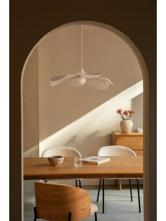 MIAhome MIAhome Lampa wisząca Benavid Ø75 cm Biały