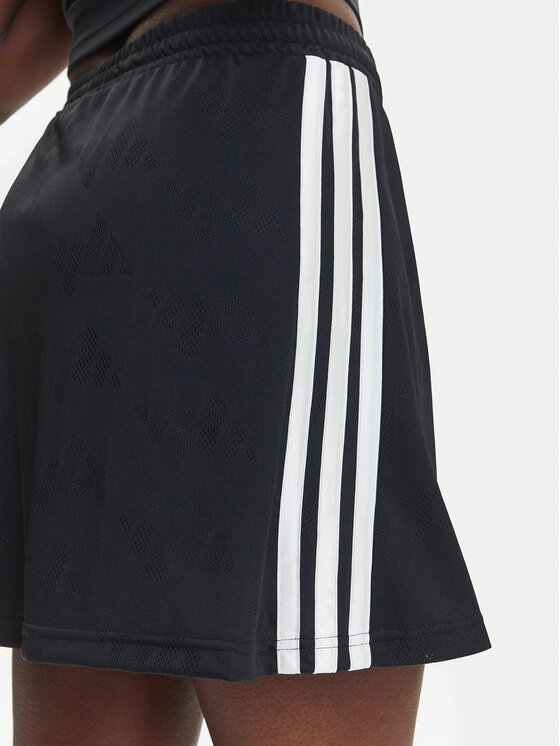 adidas adidas mini svārki Stadium 3-Stripes Tennis Inspired Jacquard JL7171 Melns Regular Fit