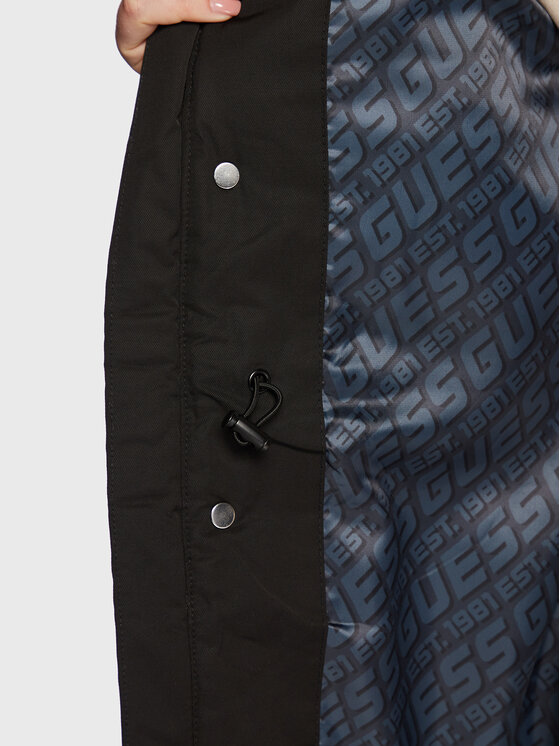 Guess Guess Télikabát 4G V2BL09 WF330 Fekete Regular Fit