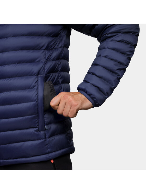 Alpinus Alpinus Kurtka puchowa Kiruna Granatowy Regular Fit