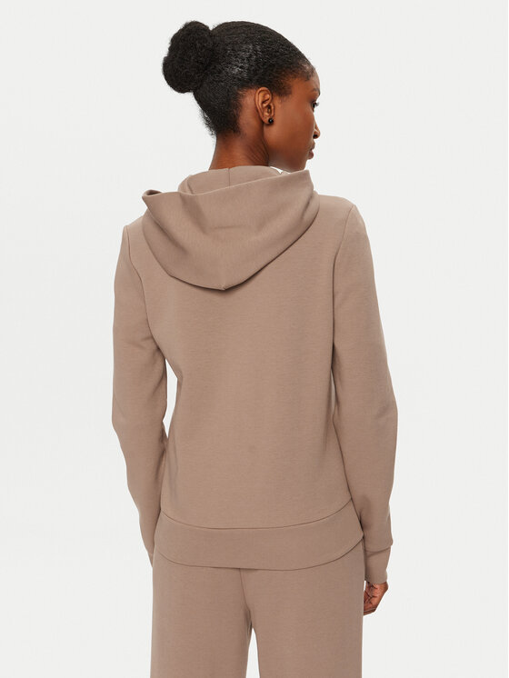 Calvin Klein Calvin Klein Mikina Satin K20K207955 Béžová Regular Fit
