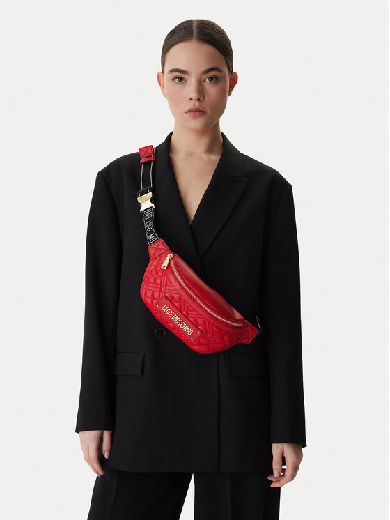 LOVE MOSCHINO LOVE MOSCHINO Ledvinka JC4003PP1OLA0500 Červená