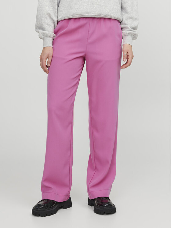JJXX JJXX Hlače iz tkanine Poppy 12200751 Roza Classic Fit