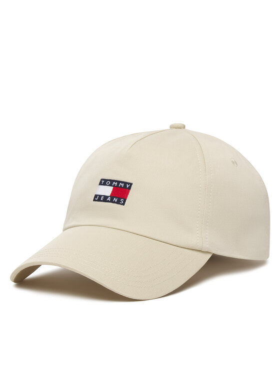 Tommy Jeans Šiltovka Tjw Heritage Core 5 Panel Cap AW0AW16991 Béžová
