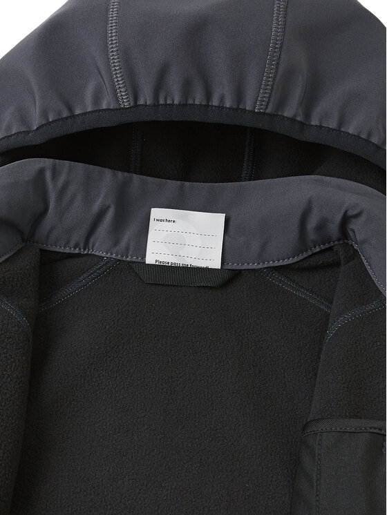 Reima Reima Μπουφάν Softshell Vantti 5100009C Μαύρο Regular Fit