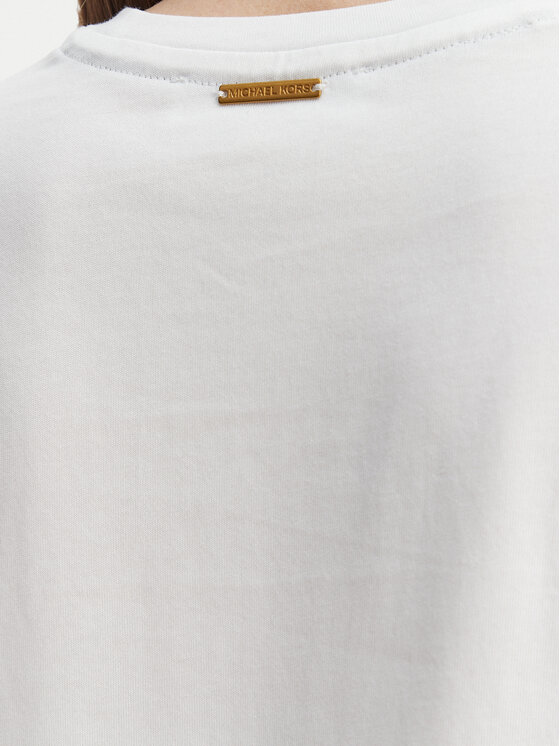 MICHAEL Michael Kors MICHAEL Michael Kors Póló MS651SC97J Fehér Regular Fit