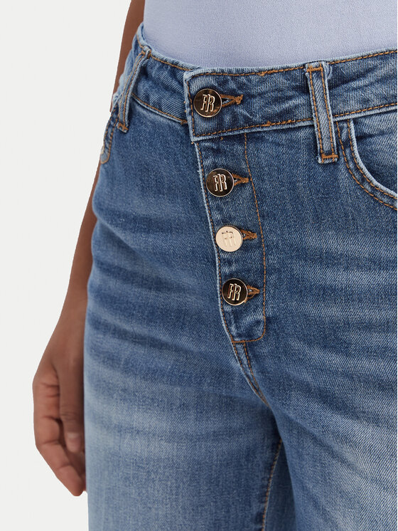 Fracomina Fracomina Teksad FR26SVA013D40902 Sinine Bootcut Fit