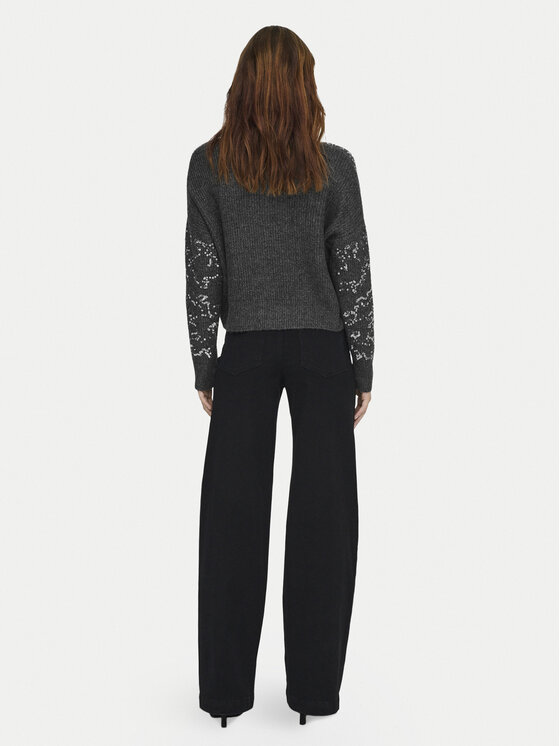 ONLY ONLY Svetr Alta 15353230 Šedá Regular Fit