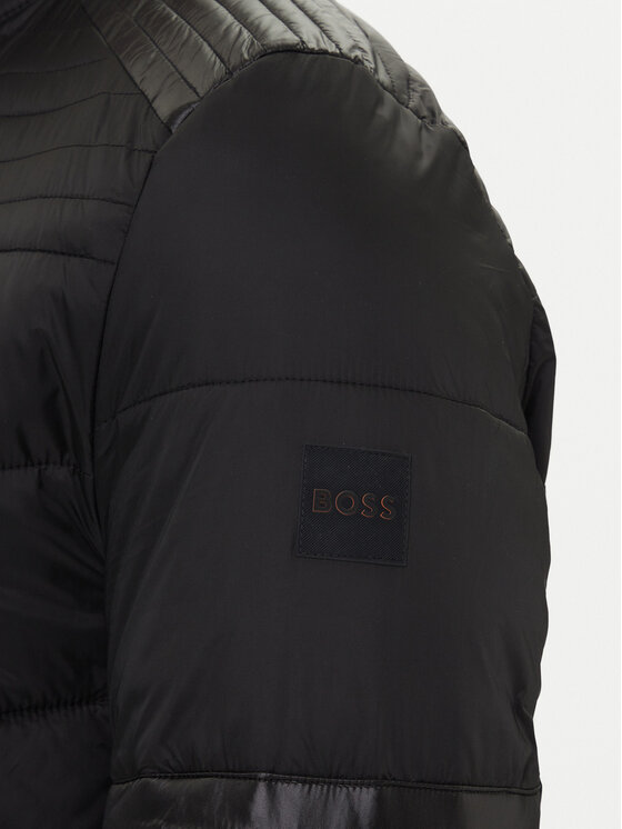 BOSS BOSS Pārejas jaka Owand 50543624 Melns Regular Fit