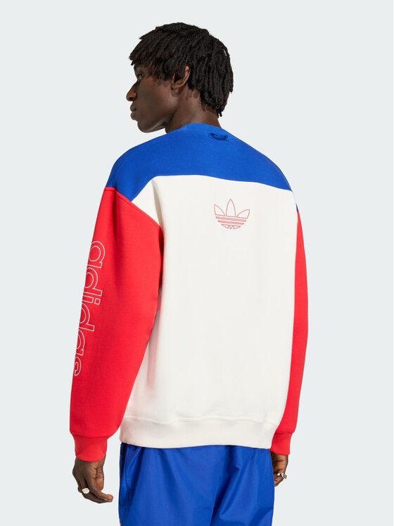 adidas adidas Bluza techniczna 165583 Niebieski jasny Loose Fit