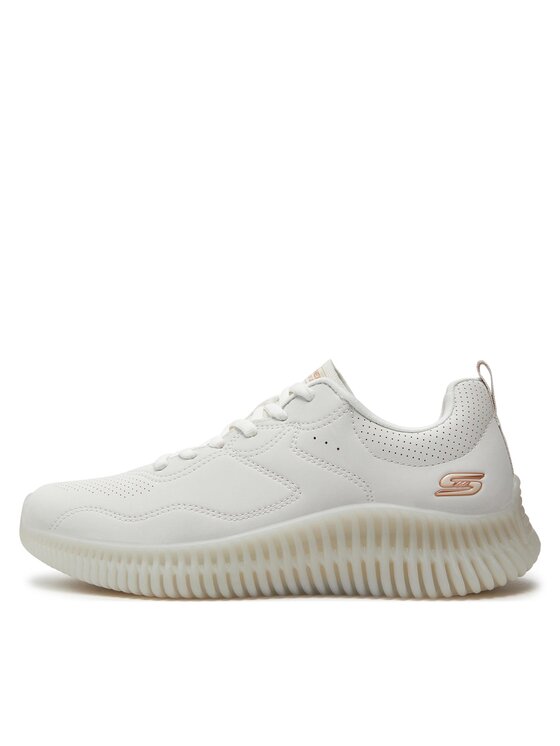 Skechers Skechers Sneakersy Bobs Geo-How Marvelous 117422/OFWT Biały