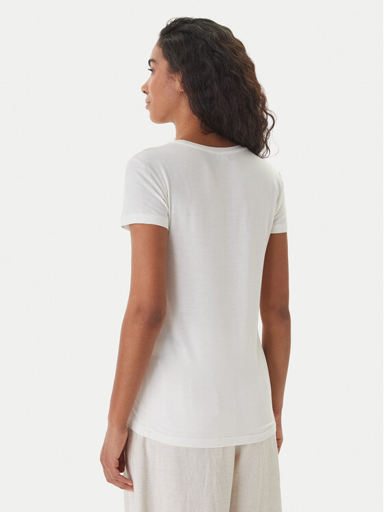 Emporio Armani Emporio Armani T-shirt EW000408 AF19024 U1131 Bianco Regular Fit