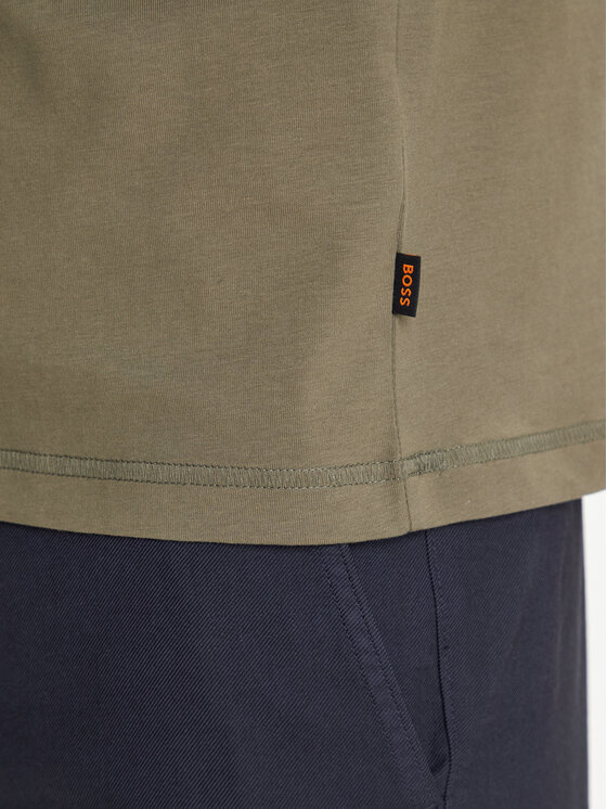 BOSS BOSS Футболка Te_Container 50546920 Хакі Regular Fit