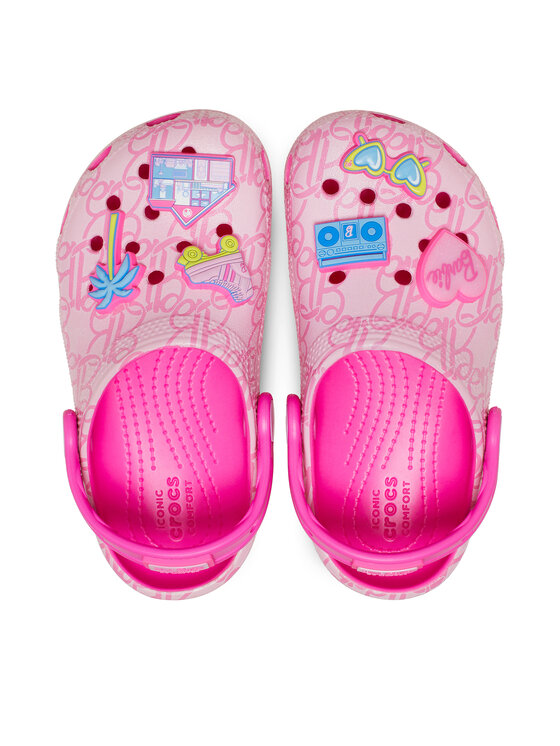 Crocs Crocs Šlepetės Mattel Pink Barbie Cls Clg T 211407 Rožinė