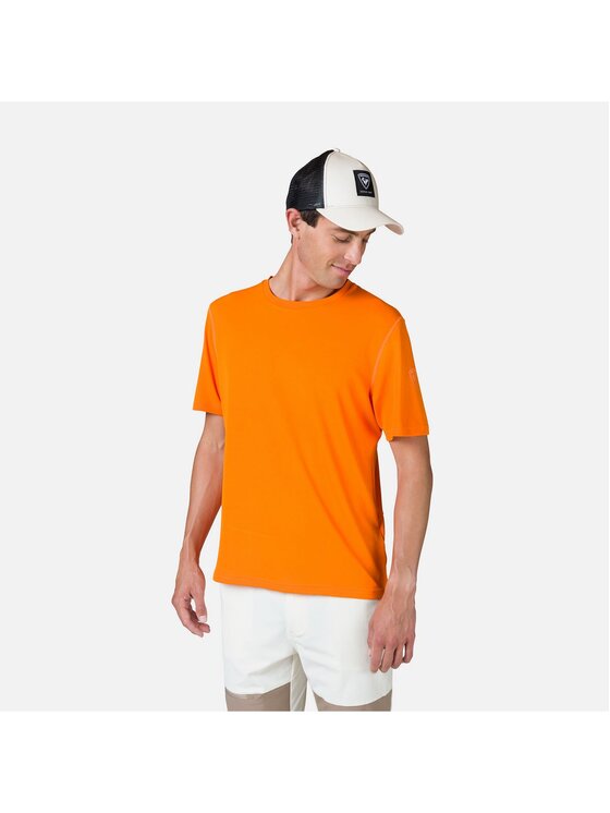 Rossignol Rossignol T-Shirt Big Print Tee Pomarańczowy Regular Fit