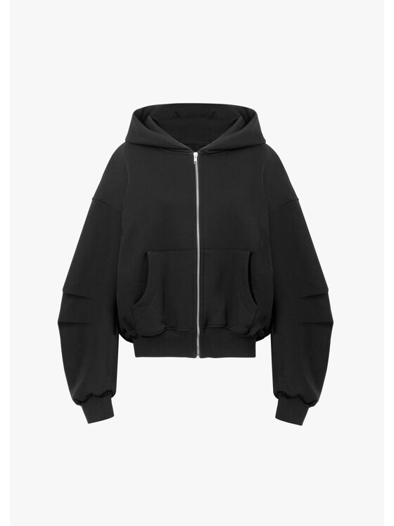 Le Collet Le Collet Bluza TOMZI Czarny Oversize