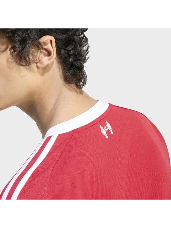 adidas adidas Koszulka techniczna Liverpool FC 25/26 Long Sleeve Home Jersey Czerwony Slim Fit