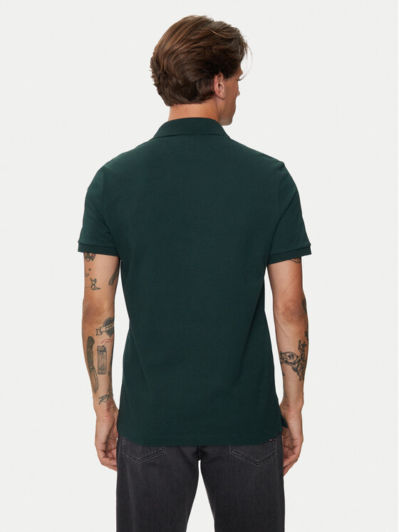 Lacoste Lacoste Tricou polo PH4012 Verde Slim Fit