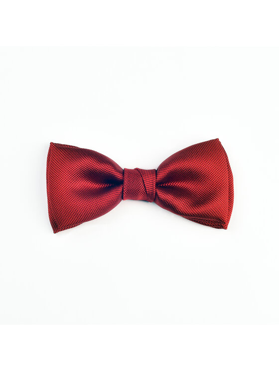 ELSNER ELSNER Παπιγιόν BUTTERFLY Z JEDWABNEGO ŻAKARDU A5132 Κόκκινο