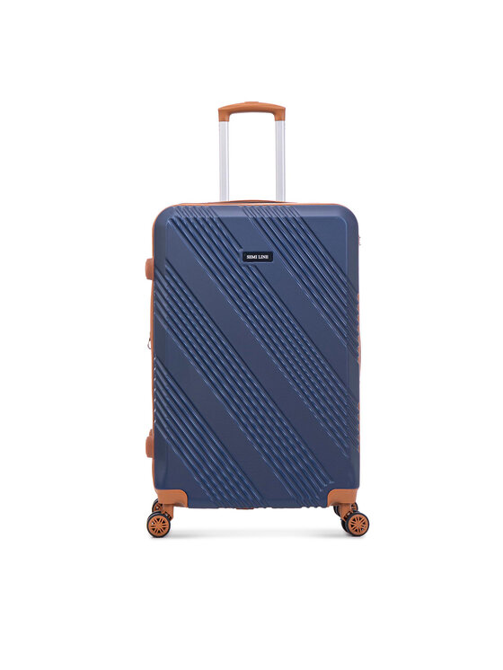 Valiză medie Semi Line T5848-2 Bleumarin