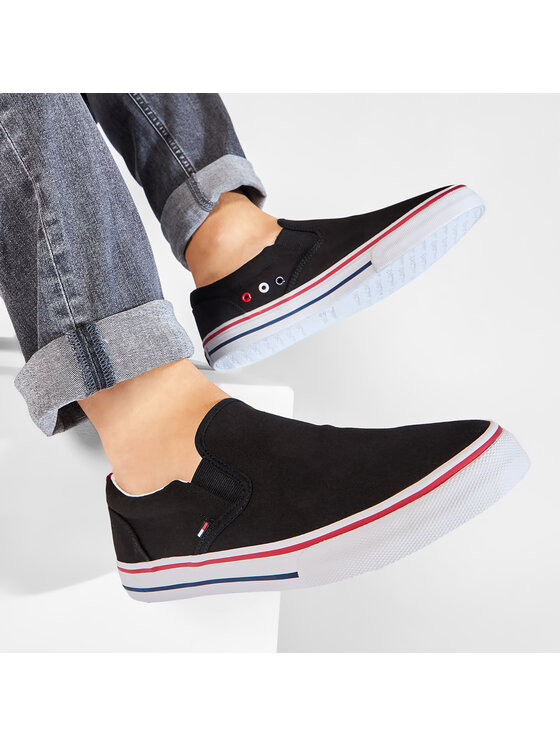 Tommy jeans textile slip on deals
