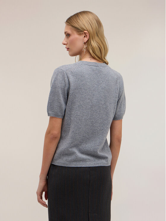 Motivi Motivi T-shirt M392W004102N013 Grigio Regular Fit