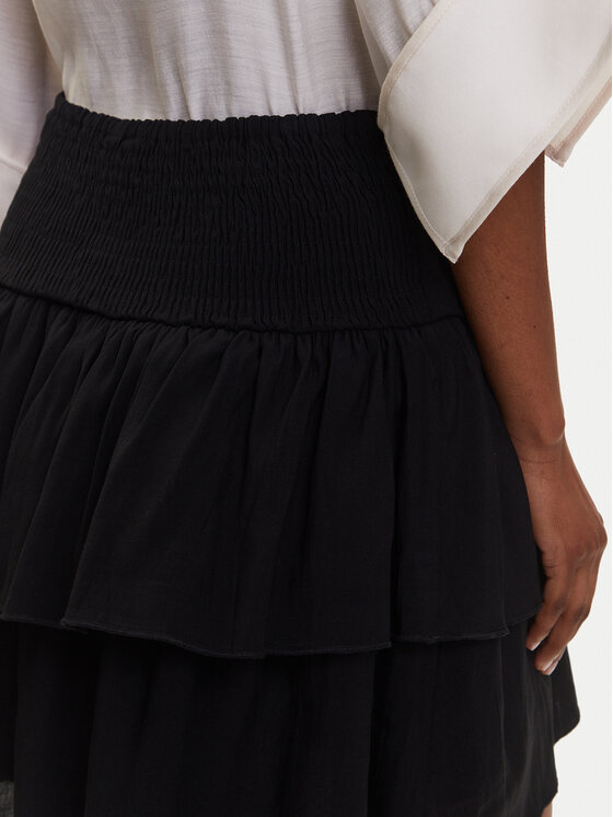 Vero Moda Vero Moda Miniszoknya Clara 10336425 Fekete Regular Fit