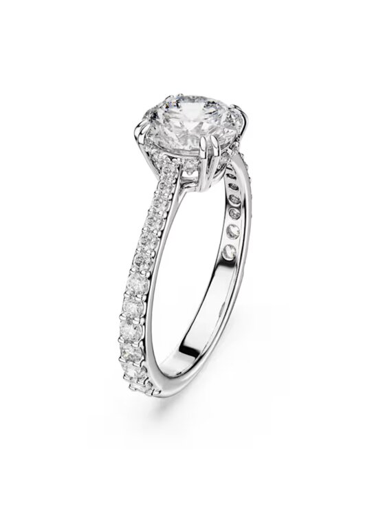 Swarovski Swarovski Pierścionek Stilla coctail 5717932 Srebrny